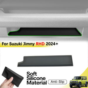 Passenger Grab Handle Lower Storage Tray Mat Silicone for Suzuki Jimny RHD 2024-2026 Anti-Slip LInterior Parts Accessories
