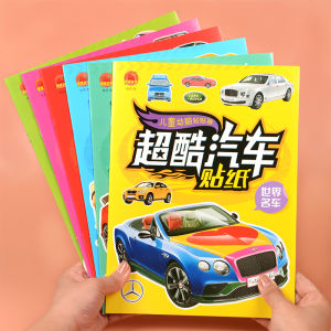 Bộ Dán Hình Xe Hơi Hoạt Hình Giáo Dục Sớm Cho Bé Trai Từ 2-6 Tuổi Đồ Chơi Giáo Dục Sớm Cho Trẻ Em Đồ Chơi Hình Dạng Số Và Chữ Cái