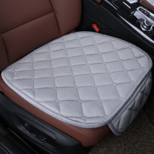 Automotive Seat Cover Soft Fluffy Front Rear Seat Cushion Anti-Slip Bottom Chair Protector Pad For Car Truck SUV Pickup Vehicle