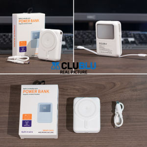 -CLUBLU- Pin Sạc Dự Phòng Từ Tính Mini W020 Cho Điện Thoại Di Động Smartwatch Cấp Cao Sạc Nhanh PD