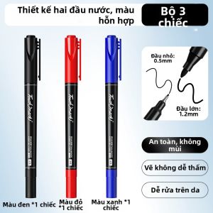 Touch Mark | Bút Dạ Ký Nhanh Khô Chống Nước Dầu Dung Lượng Lớn Đôi Đầu Dài