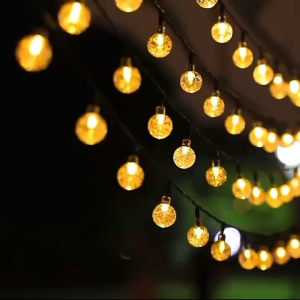 SLI ไฟประดับปีใหม่ โซล่าเซลล์ 50 / 100 LED ไฟตกแต่ง โซล่าเซลล์ ไฟกระพริบ แต่งสว ไฟแต่งสวน ไฟวินเทจ ไฟคริสต์มาส ไฟกระพริบโซล่า