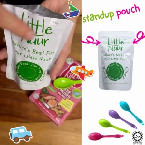 LITTLE NUUR Baby Food Instant Porridge Bubur Makanan Bayi Ready To Eat