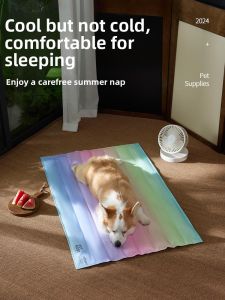 MONLEYTA | German Pet Cooling Dog Bed Summer Sleep Mat Durable Chew Resistant Cat Nest Mat For Dog Resting Tear Resistant Pet Accessories