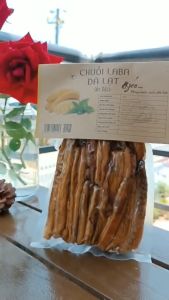 chuối laba Đà Lạt sấy dẻo 500gr