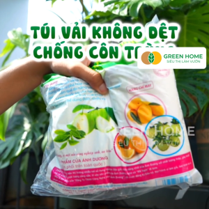 20 Túi Bọc Xoài GreenHome 22.5x30cm Có Nút Cài Độ Bền 3-5 Năm Nhiều Kích thước