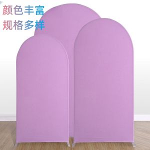 Arch Cloth Cover Stretch Party round Background Fabric Wedding Ceremony Layout Arch Cover Outdoor Photography Isolated Segment Cover Cloth Props