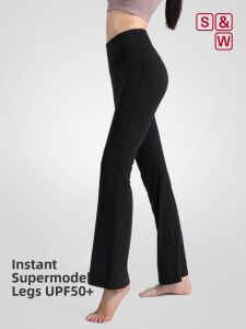S&W | Sun Protection Flared Butt Lifting Yoga Pants