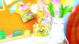 DIY Creative Flower Potted Building Blocks Brick Education Assembled Toy Tabletop Decorations Gifts Rose and Chrysanthemum Potted Bouquet 3D Model Flower Block with Box