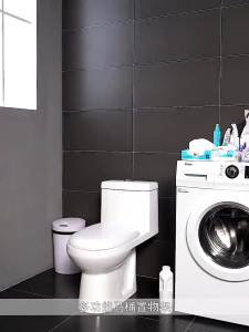 Washing machine rack flip 1/2/3-Tier Bathroom Shelf Modern Simple Toilet Storage Rack Organizer