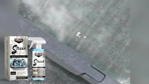 Car Glass Cleaner - Gently Cleans Glass Stains & Oil Films Anti-Fog Restores Clarity for Clear Vision