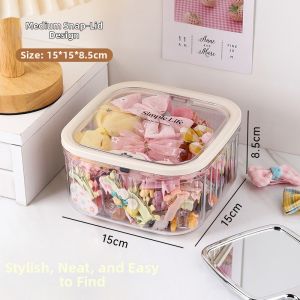 Transparent Organizer Jewelry Box