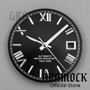 29MM DJ Multicolor Sunberst Dial Hand Roman Number Edge For Mingzh2813 ETA2824 PT5000 Movement Mens Watch Face Replacement Part
