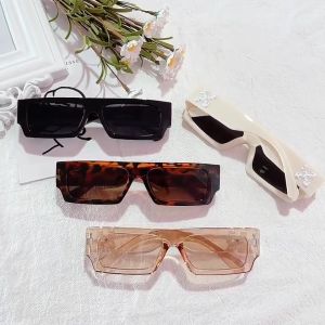 OFF White Hip hop punk square mens casual sunglasses small frame fashion UV protection womens sunglasses