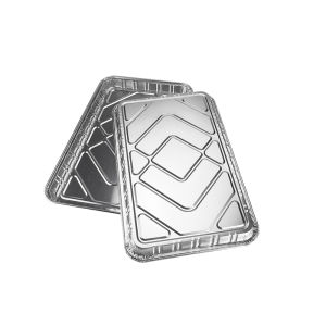 Gold Commercial Aluminum Foil Box Thickened Barbecue Dish Bowl round Shape Disposable Takeout Packaging Box for Restaurant