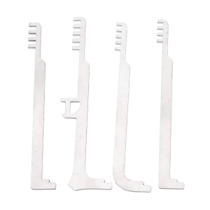 Professional Locksmith Kit - Multi-Functional Tension Wrench & Comb Lockpicks Stainless Steel Lockpick Tools Set