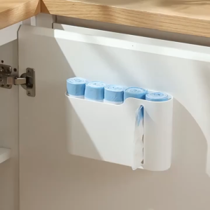 Kitchen garbage bag storage artifact and household non perforated wall mounted extraction storage box