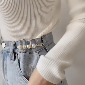 SEHENA Phong Cách Hàn Quốc Thời Trang Chống-Lóa Khóa Trâm Quần Áo Cố Định Quần Eo Thay Đổi Nhỏ Eo Khóa Đa-Mảnh Trâm Pin