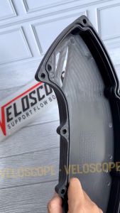 COVER FILTER MOTOR/Cover Tutup Filter Slim Hitam TEBAL TIDAK MUDAH PECAH Box filter rumah saringan udara dan tutup TEBAL MOSCOW /SARINGAN UDARA / COVER MOTOR /PLASTIK ABS/ PREMIUM / COD /SUDAH DAPAT STIKER VELOSCOPE HITAM DOFF COVER FILTER MOTOR