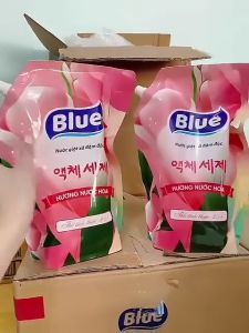 Túi Nước Giặt Blue Hàn Quốc 2000ml Hương Thảo Mộc Hương Nước Hoa Chính Hãng