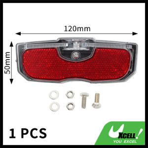 UXCELL Bicycle Light Long Strip Rear Reflector Taillight Battery Powered Night Safety Bike Accessories No Battery