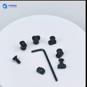 สกรู M-LOK และน็อตตัวที500เซ็ต/แพ็คความแข็ง12.9