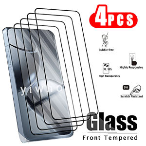 4Pcs Tempered Glass for Xiaomi 14T 13T 12T 11T 10T Pro Screen Protectors Protective Glass Cover Front Film 13 12 11 Lite 5G NE