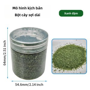 Bộ Dụng Cụ Bột Lá Cây Nhân Tạo DIY Cây Cỏ Thu Nhỏ Cho Mô Hình Xây Dựng Trang Trí Cảnh Quan Sân Vườn 5 Tùy Chọn Màu Sắc