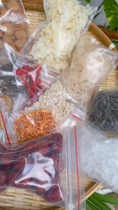 Set nguyên liệu nấu trà sâm bổ lượng Lets Nuts túi 500g(nấu 25 ly)giải độc mát gan thanh nhiệt cơ thể tốt cho sức khỏe