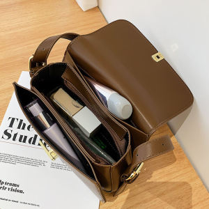 Fashionable Womens Mini Bag Underarm Crossbody Bag Versatile Square Bag Spring Summer New Style Korean Version PU Leather
