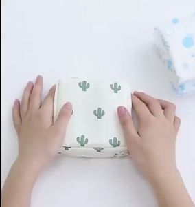 Sanitary Pad Napkin Pouch Towel Bag Holder Small Article Girl sanitary Napkin storage hold bag