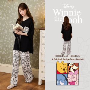 GONGDIE | Cooling Summer Short Sleeve Pajama