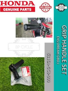 Original Honda Ex5 Dream GBOJ Handle Grip Throttle Pipe Set 5316A-GC8-000