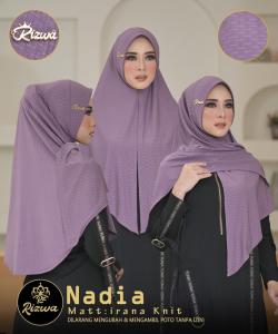 Nadia rizwa jilbab instan Segitiga pet soft premium