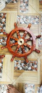 SETIR KAPAL KEMUDI PERAHU 20 Inch (Kayu Jati)