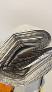 100 PCS COURIER BAG STANDARD QUALITY (BLACK)