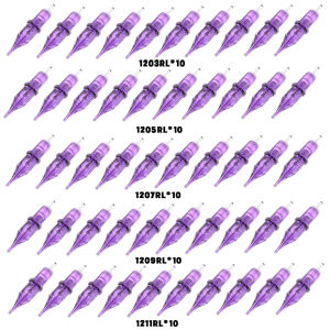 YILONG 20/50PCS RL RM Series MIX Tattoo Needle Individual Package Disposable Tattoo Cartridges For Tattoo Machine Supply