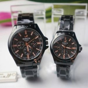 Jam Tangan Pria Dan Wanita Couple Import Analog Mirete Original Tahan Air Strap baja Anti Karat Kasual Quartz Bestseller Bisa Satuan // Jam tangan Pria //Jam Tangan Wanita //Sepasang // Jam Tangan Couple // Cod Bayar Di Tempat Dijamin sesuai Foto Realpict