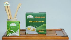 Trà Xanh Túi Lọc Tân Cương Xanh 40gr - Trà Túi Lọc Giảm Stress Thanh Lọc Cơ Thể