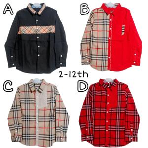 KEMEJA ANAK LAKI IMPORT BRANDED LENGAN PANJANG COTTON PREMIUM