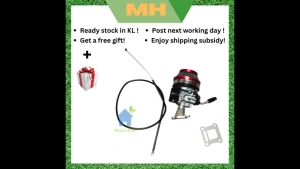 19mm 2 Stroke Carburator 37CC - 80CC Carburator Air Filter with Throttle Cable For Dirt Bike Mini Bike ATV