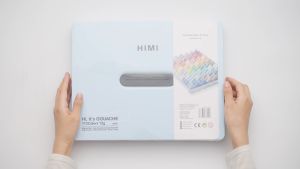 MIYA Himi 112สี 12 กรัม ถ้วยคู่ ผงน้ำชุดสี ถ้วยเยลลี่เลือกหลายสี สีน้ำและโปสเตอร์ ปลอดสารพิษสีสันสดใส เคสแบบพกพา Gouache