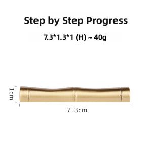 Cao Youquan Cultural Creative Bronze Pen Rest Multi-Functional Calligraphy Brush Holder Storage Five Finger Mountain Creative Stationery