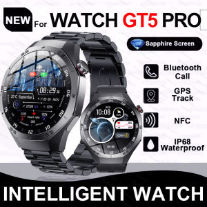 GT5 PRO GPS Tracker Ultra Smart Watch Men Watch 5 Pro AMOLED HD Screen Heart rate Bluetooth Call Waterproof SmartWatch 2025 New