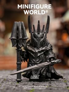 Sauron Building Blocks Set Middle-earth War of the Ring Hobbit Legolas Gandalf Bilbo Baggins Constructible Toy Figures