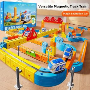 GLUECHEE | Educational Magnetic Building Blocks Electric Train