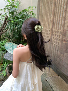 Kẹp Tóc Hoa Hồng Phong Cách Trung Hoa Mới Kẹp Tóc Nửa Đầu Cho Phụ Nữ Phụ Kiện Tóc Kẹp Cá Mập Phụ Kiện Tóc Thời Trang