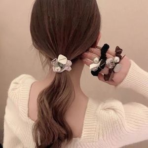 Lucky Spring เกาหลี ผม ที่มัดผม สวยๆ เครื่องประดับผม สำหรับผู้หญิง Korean Hair Ties หมอน ซึ่งมีโอกาสสำหรับมากขึ้น รูปแบบดังนี้: