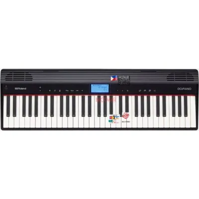 Roland GO:PIANO 61-key Digital Piano Keyboard with Integrated Bluetooth Speakers