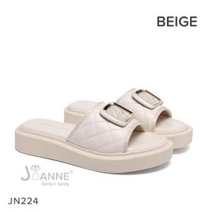 JOANNE Slop Flip-Flop Sandals Shoes Sepatu Wanita #JN224
